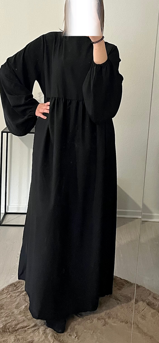 ABAYA SIMPLE NOIR