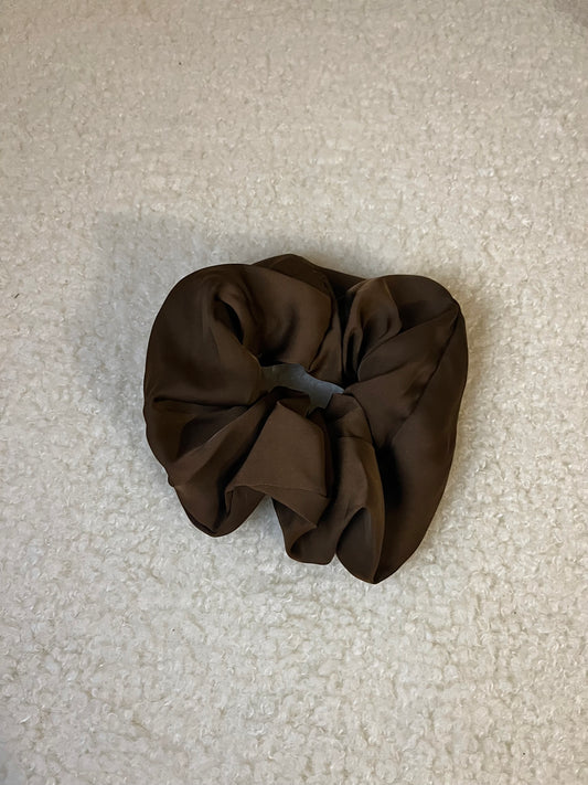 CHOUCHOU SATIN MARRON